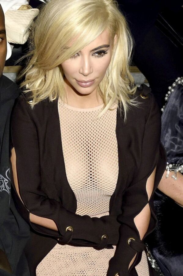 Free porn pics of Kim Kardashian Boobs Big Tits Blond Hair Celebrities 7 of 9 pics