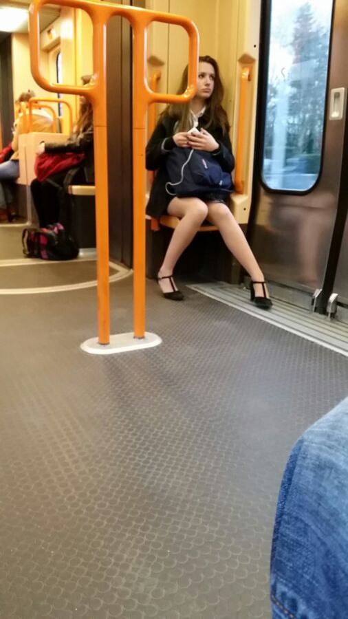 Free porn pics of Candid personal shots in the streets and trains 10 of 50 pics