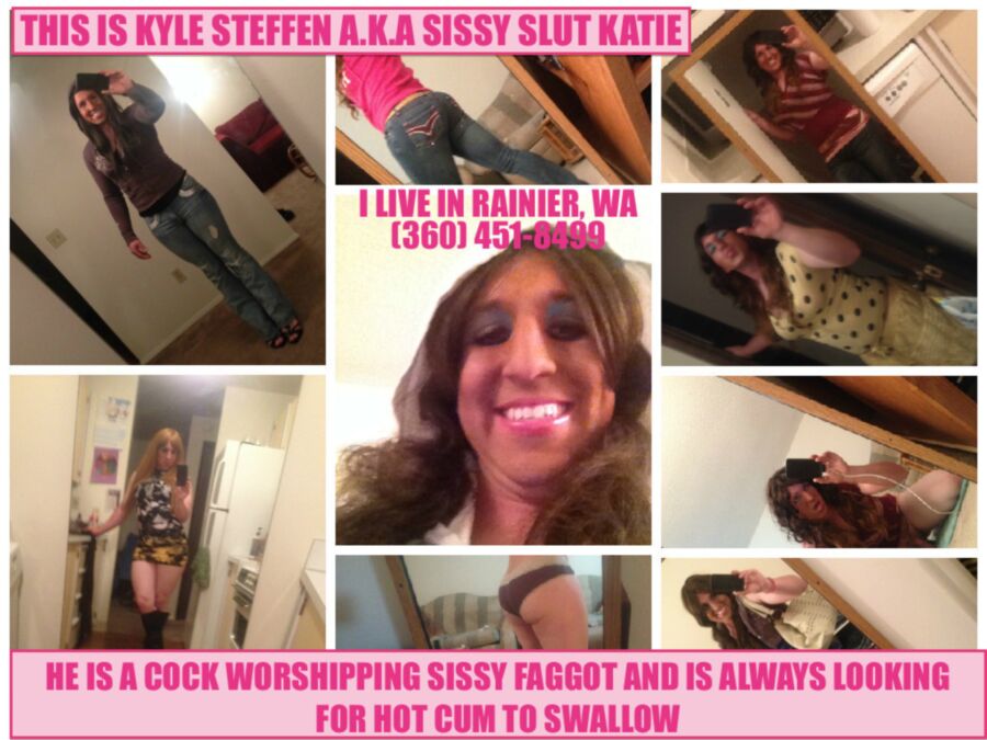 Free porn pics of EXPOSE SISSY SLUT KATIE A.K.A Kyle Steffen 5 of 8 pics