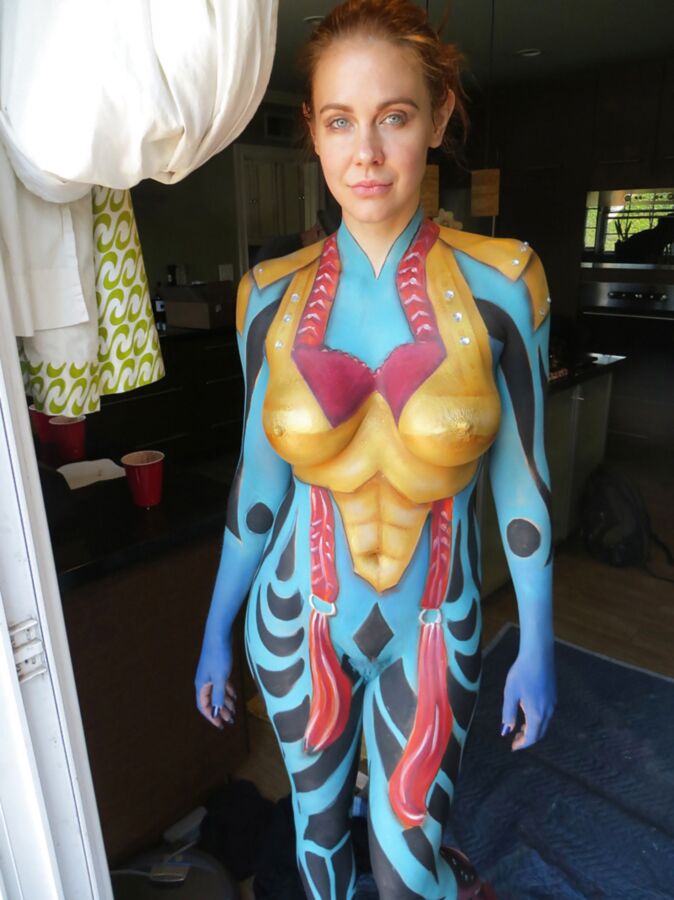 Free porn pics of Maitland ward : body painting naked 1 of 15 pics