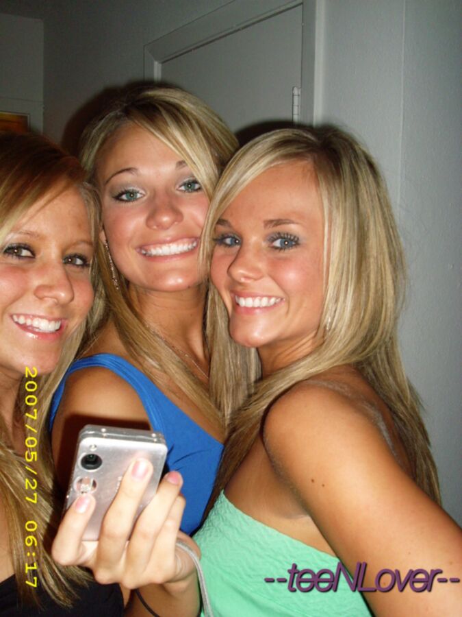 Free porn pics of FOUR HOT SEXY BLONDS 2 of 34 pics