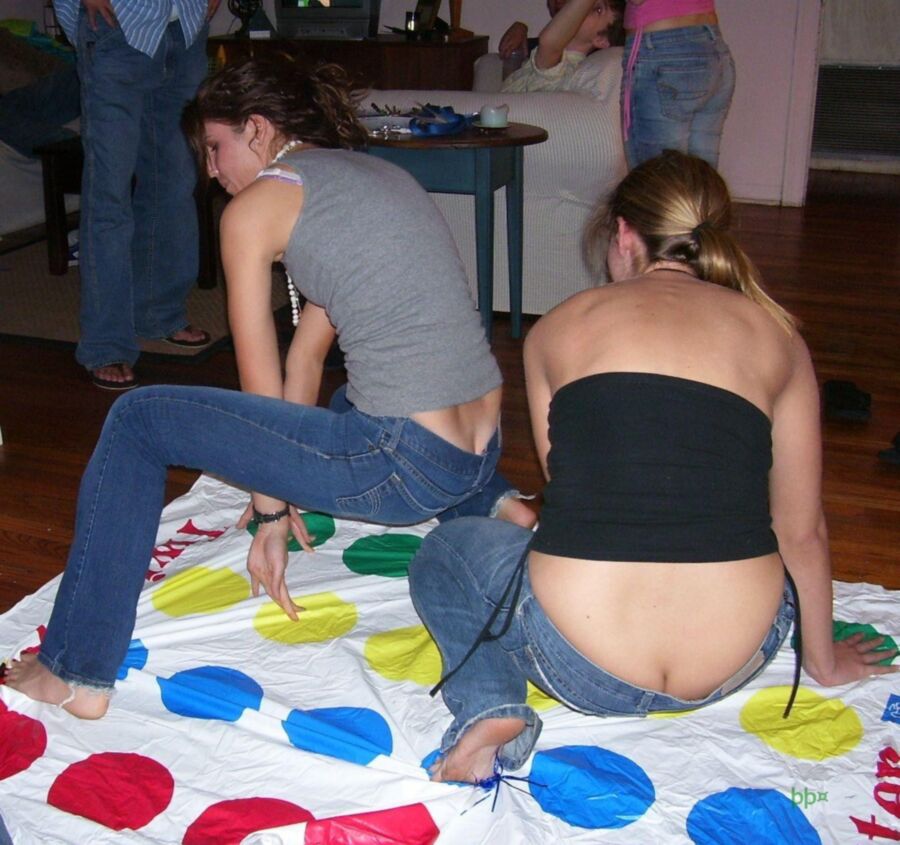 Free porn pics of The Twister Game - Amateur Voyeur      P-P ¤ 18 of 100 pics