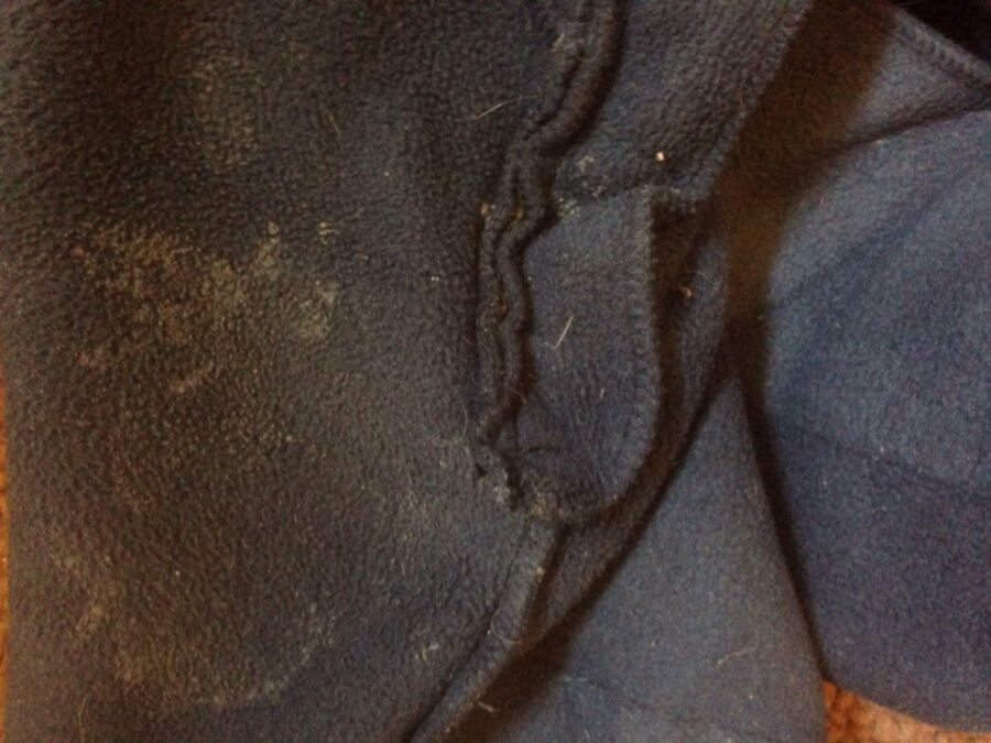 Free porn pics of Cum stains on north face fleece 2 of 4 pics