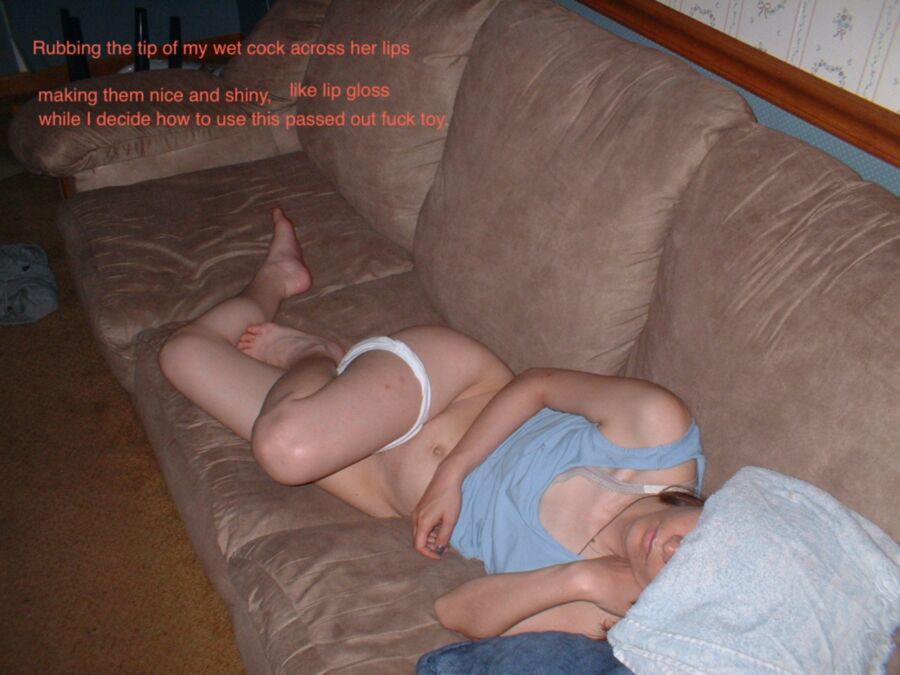 Free porn pics of degrading captions of my wife made by others 1 of 9 pics