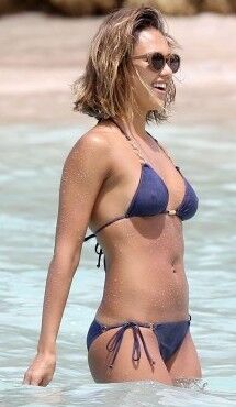 Free porn pics of Jessica Alba on Beach 2 of 36 pics