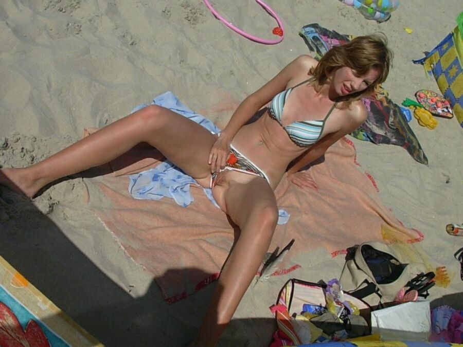 Free porn pics of Slutty Beach and Bikini Wives 7 of 19 pics