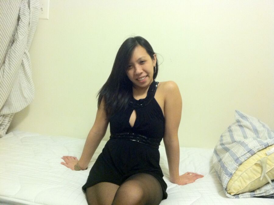 Free porn pics of Asian ex girlfriend pantyhose stockings footjob fuck 2 of 29 pics