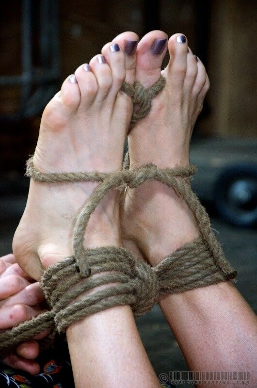 Free porn pics of Bound Bare Feet - Barefoot in Bondage 19 of 87 pics