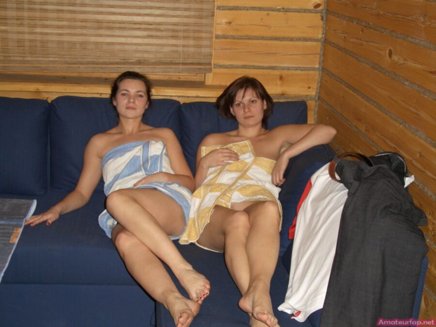 Free porn pics of Horny Anna With Her Friend In The Sauna 22 of 40 pics