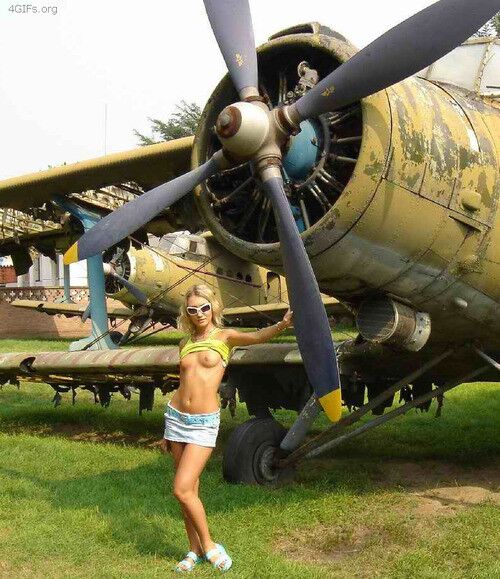 Free porn pics of Women and aircraft 15 of 46 pics