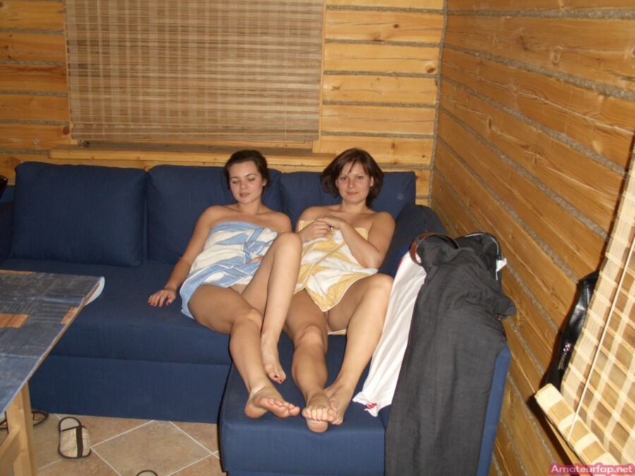 Free porn pics of Horny Anna With Her Friend In The Sauna 24 of 40 pics