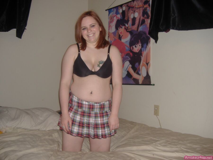 Free porn pics of Redhead Chubby Girl Sucks And Gets Fucked 12 of 40 pics