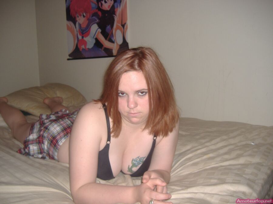 Free porn pics of Redhead Chubby Girl Sucks And Gets Fucked 15 of 40 pics