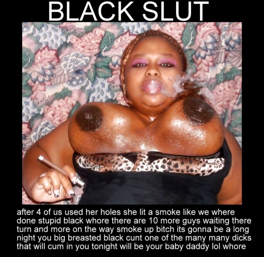 Free porn pics of nigger slut captions 4 of 7 pics