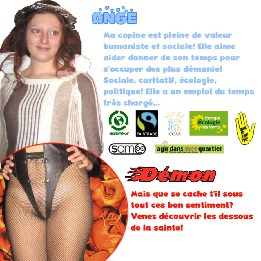 Free porn pics of Cuckold Caption Salope Bio Equitable French 1 of 23 pics