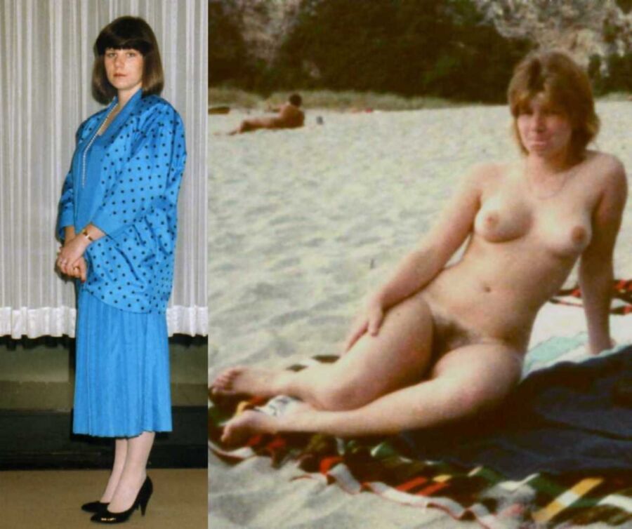 Hairy Porn Pic Â» Polaroid Amateurs Dressed Undressed