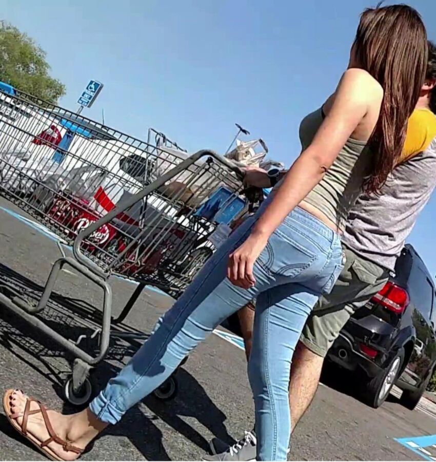 Free porn pics of Sexy candid girl in tight jeans 23 of 30 pics