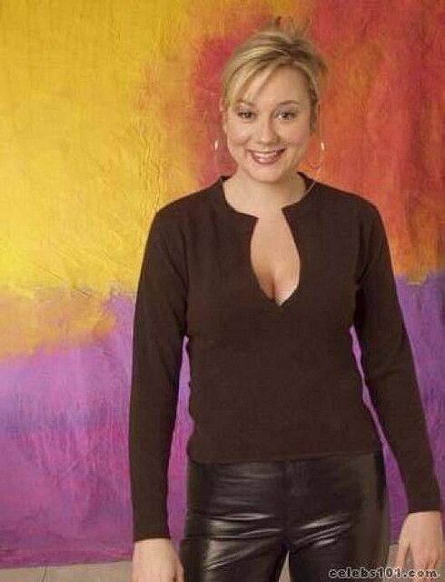 Free porn pics of Megyn Price - Tight Leather Pants 1 of 8 pics