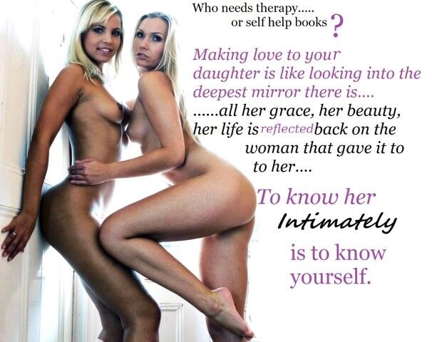 Free porn pics of More Romantic Mother Daughter Incest Captions 4 of 11 pics