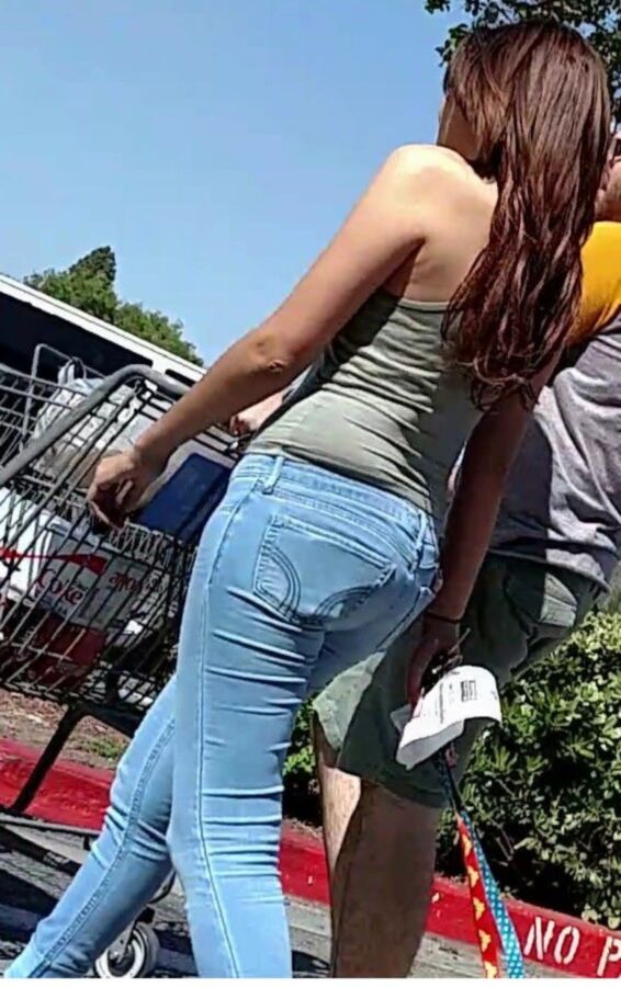 Free porn pics of Sexy candid girl in tight jeans 13 of 30 pics
