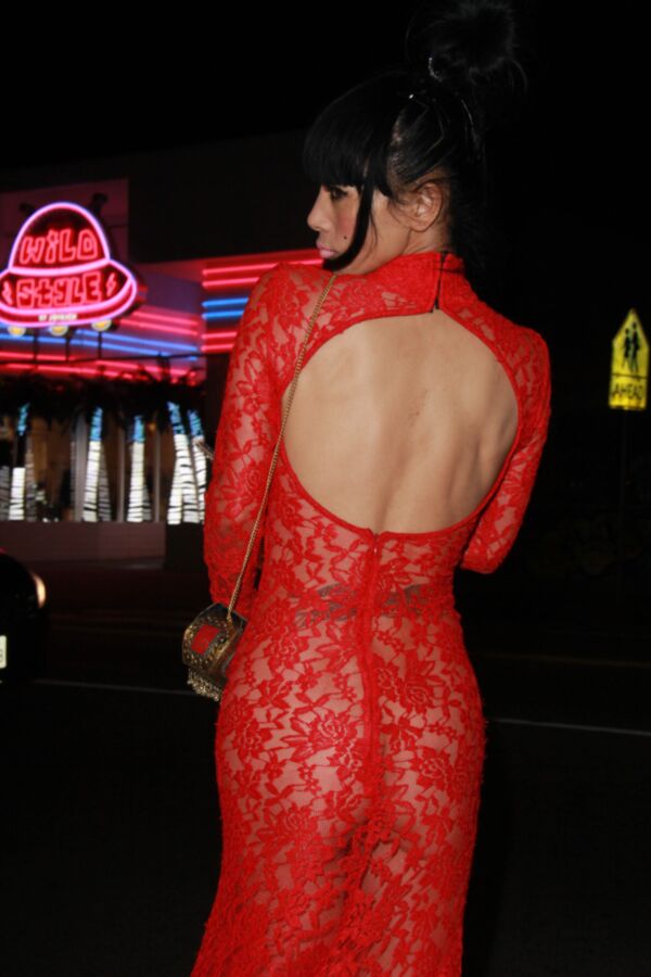Free porn pics of Bai Ling in very sexy red dress 8 of 14 pics