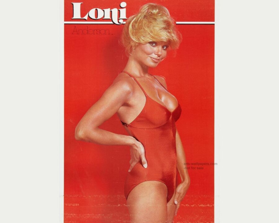 Free porn pics of Loni Anderson - Red Swimsuit 7 of 9 pics