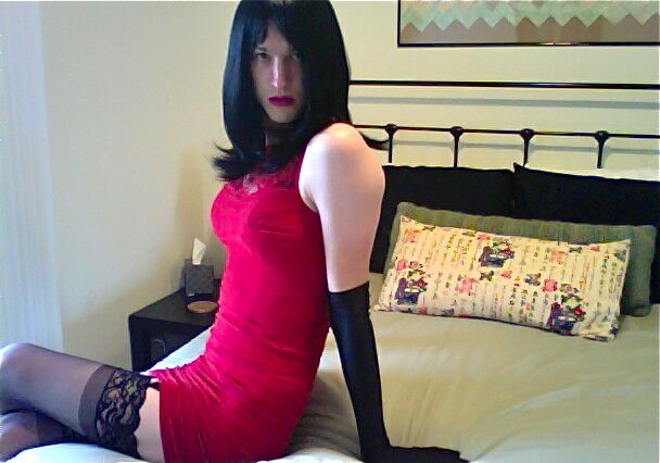 Free porn pics of Red Dress 1 of 15 pics
