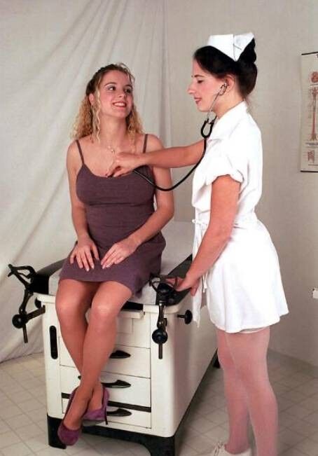 Free porn pics of a Nurse examines a pregnant woman 13 of 218 pics