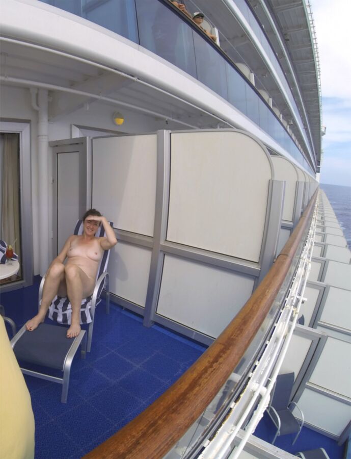 Free porn pics of Mrs EXPOSED cruise ship life 1 of 6 pics