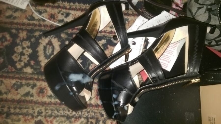 Free porn pics of New Micheal Kors heels for girlfriend 1 of 7 pics