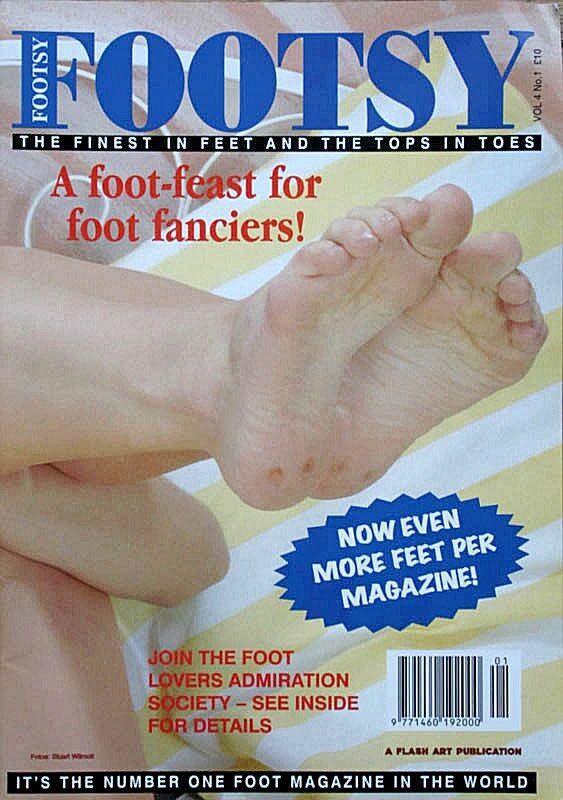 Free porn pics of Footsy Magazine cover scans 22 of 24 pics