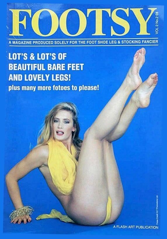 Free porn pics of Footsy Magazine cover scans 5 of 24 pics