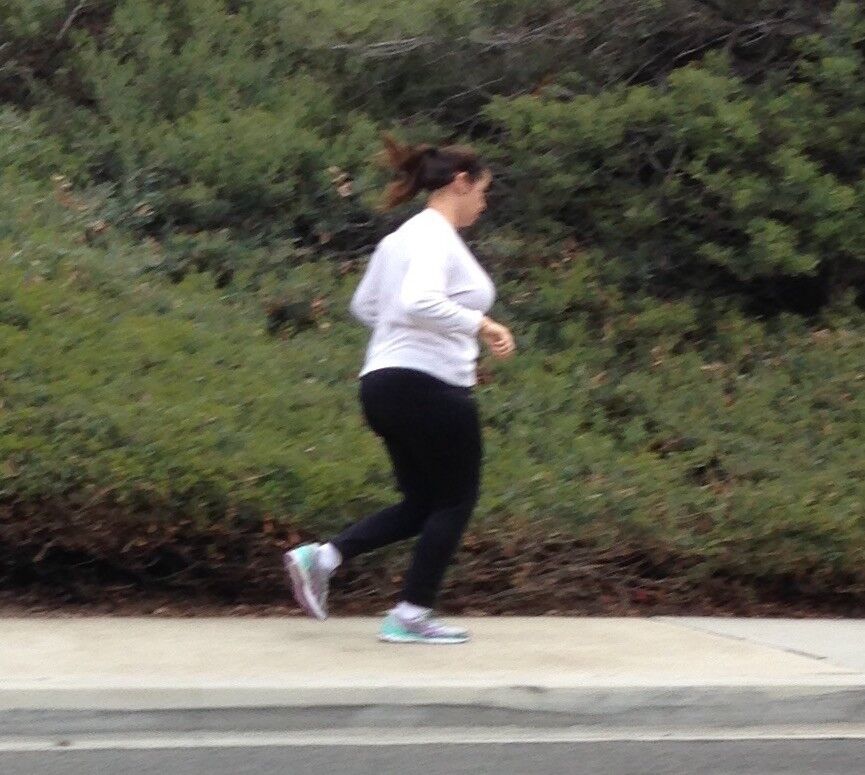 Free porn pics of A fat cow on a run 2 of 4 pics