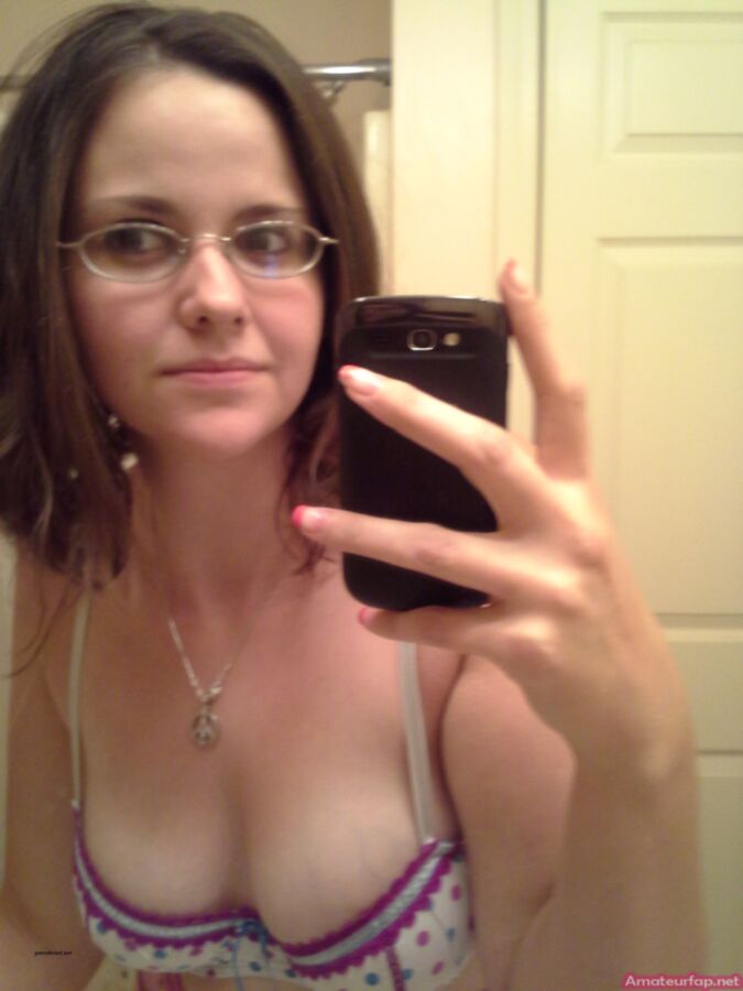 Free porn pics of Brunette With Glasses Makes Very Kinky Pics! 21 of 40 pics