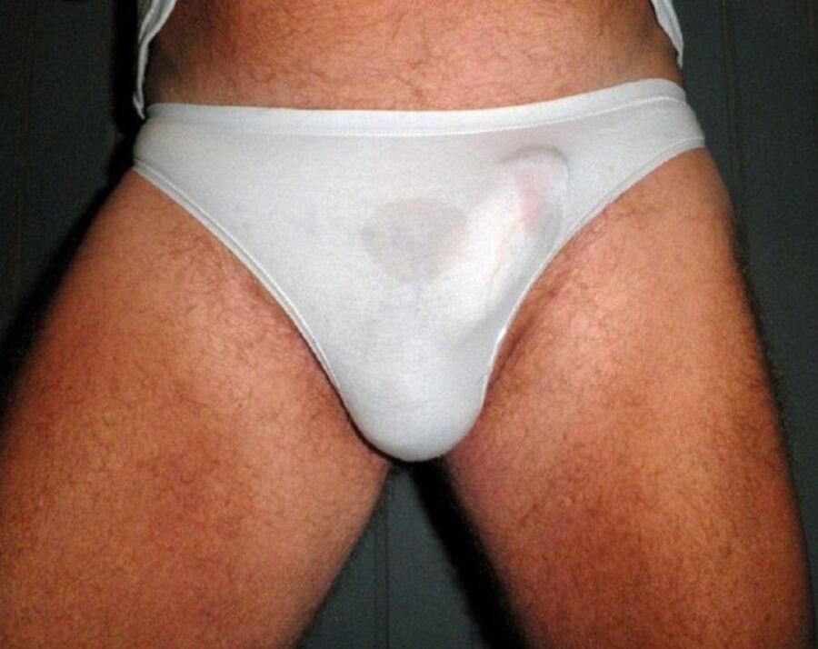 Free porn pics of Simple white panties 7 of 8 pics