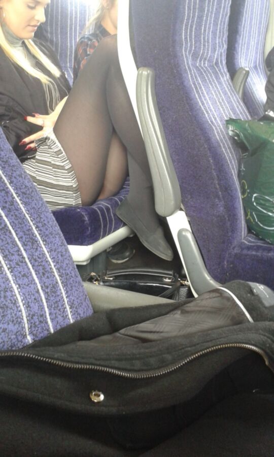 Free porn pics of upskirt teen on the train and others 2 of 11 pics