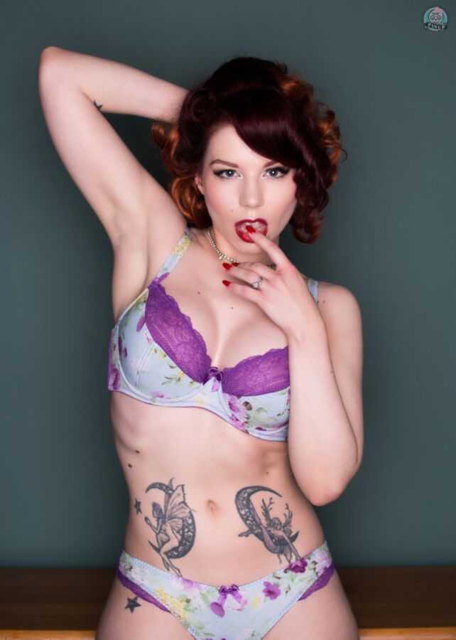 Free porn pics of Ludella Hahn - Tattooed In Purple 5 of 6 pics