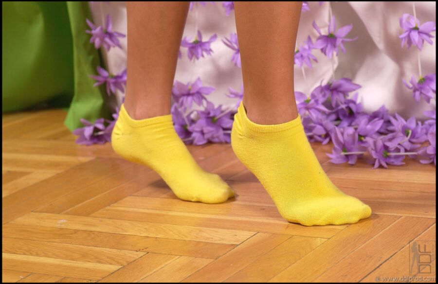 Free porn pics of Vanessa yellow socks off and nude 5 of 130 pics