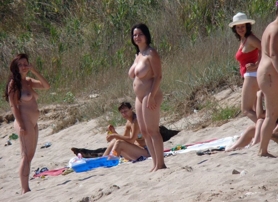 Free porn pics of Three Busty Nudists 17 of 17 pics