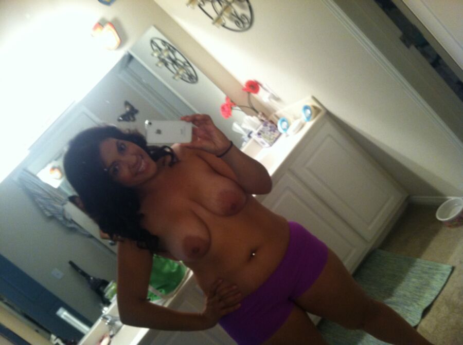 Free porn pics of Amateur Hispanic Slut Big Saggy TIts Huge Nipples  15 of 23 pics