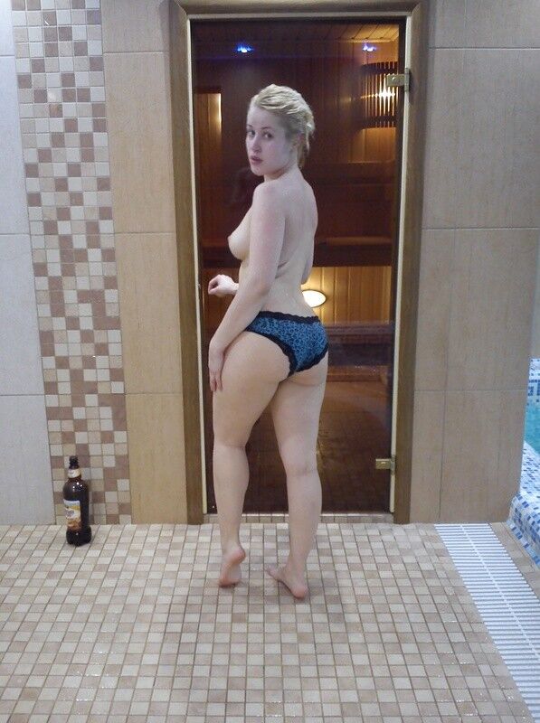 Free porn pics of Russian Wife in Sauna 3 of 15 pics
