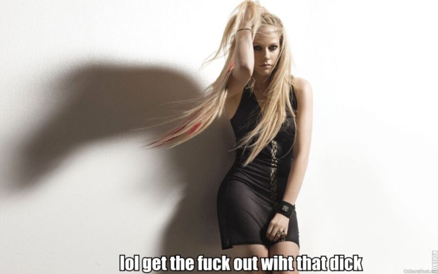 Free porn pics of Avril Lavigne sissy captions 3 of 8 pics