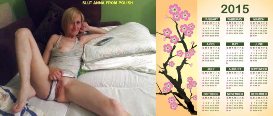 Free porn pics of Polish Slut Anna in Calendar 1 of 6 pics