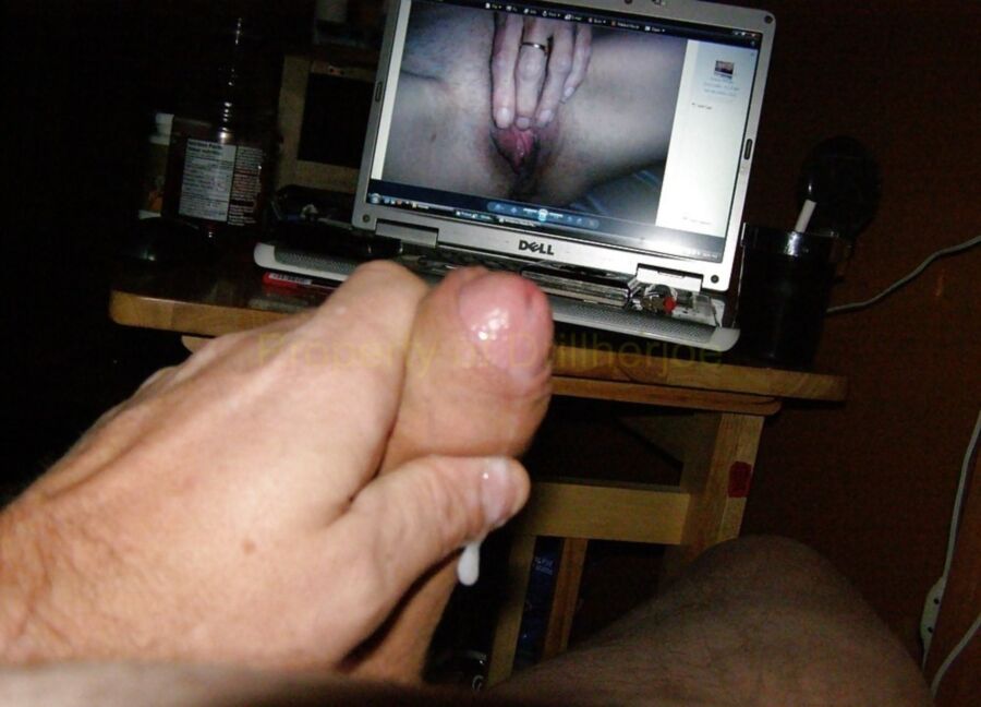 Free porn pics of Cumming for a webcam granny 3 of 5 pics