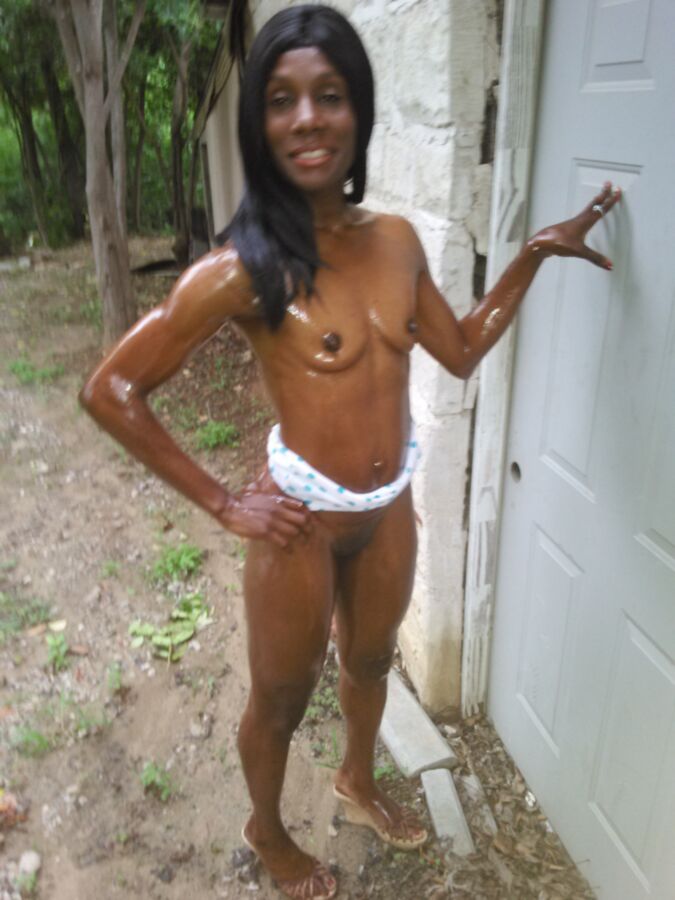 Free porn pics of Black Sexy Fit - Out In Nature 19 of 46 pics