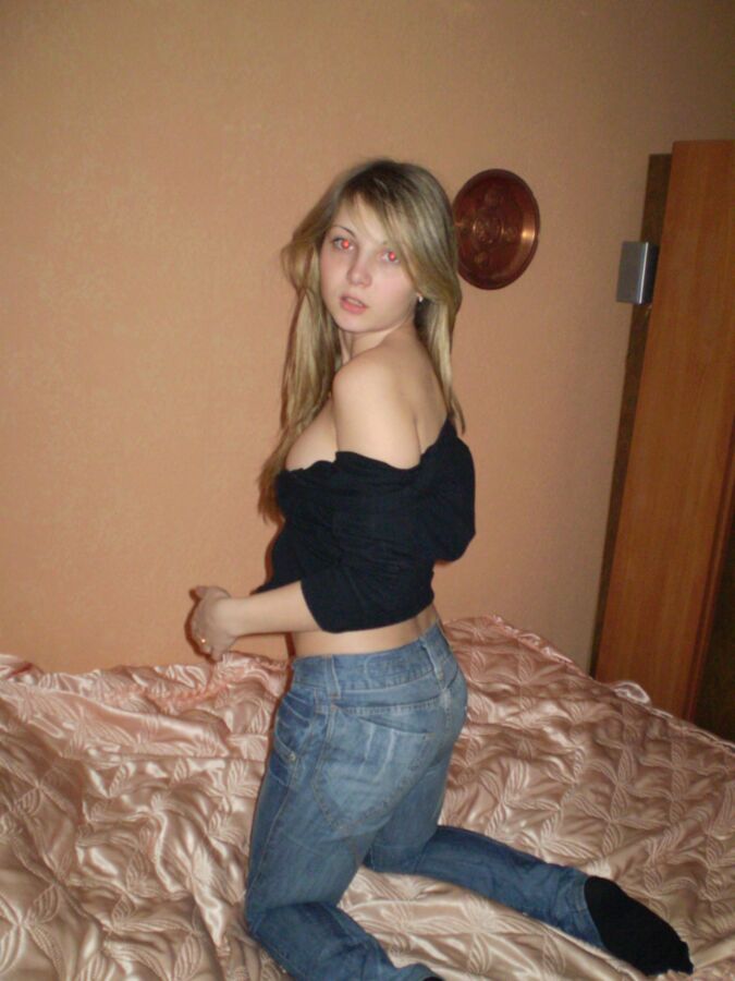 Free porn pics of Hot Russian Blonde Teen 9 of 52 pics