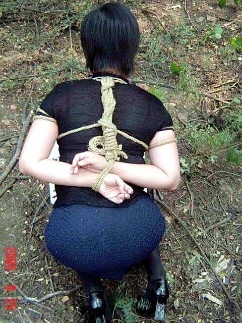 Free porn pics of Chinese Judicial-style Rope Bondage 3 of 20 pics