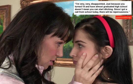 Free porn pics of Mother/Daughter Harsh Love Captioned Images 6 of 10 pics