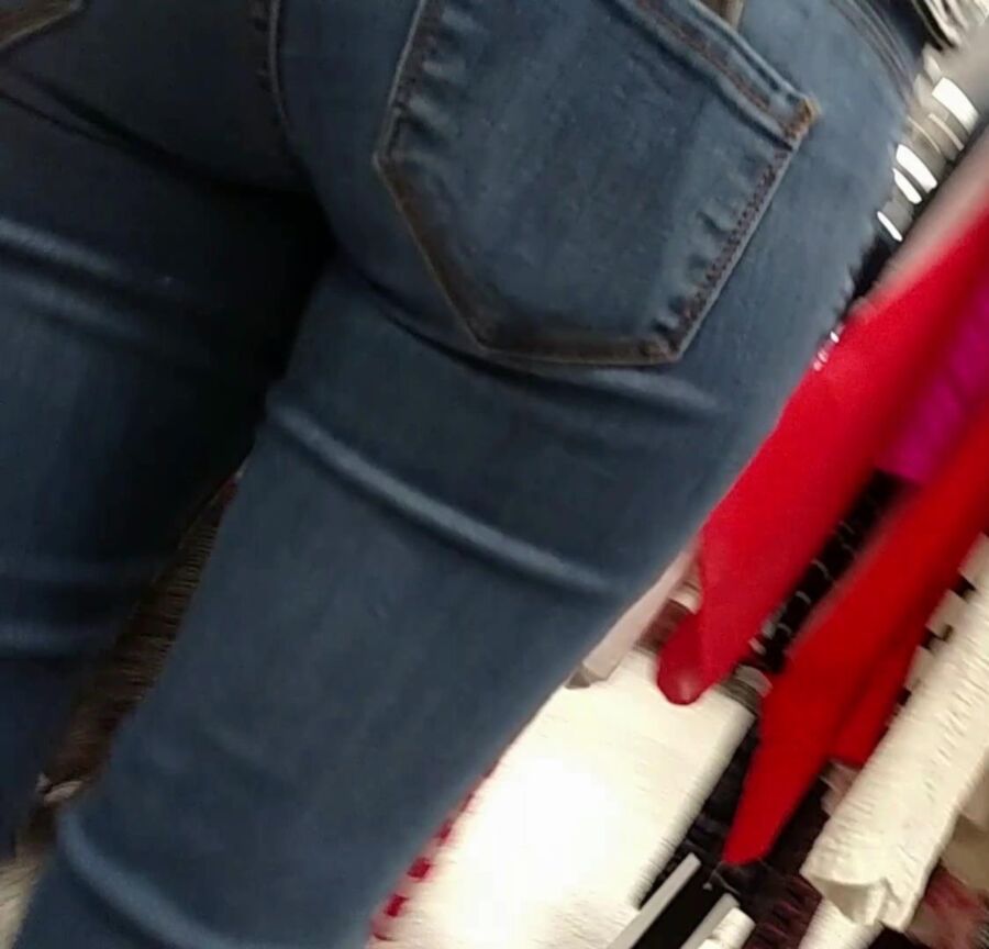 Free porn pics of Candid Tight teen ass in Jeans 6 of 11 pics