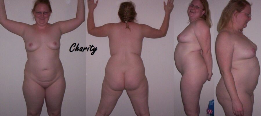 Free porn pics of BBW Pale whore front back posing 3 of 3 pics